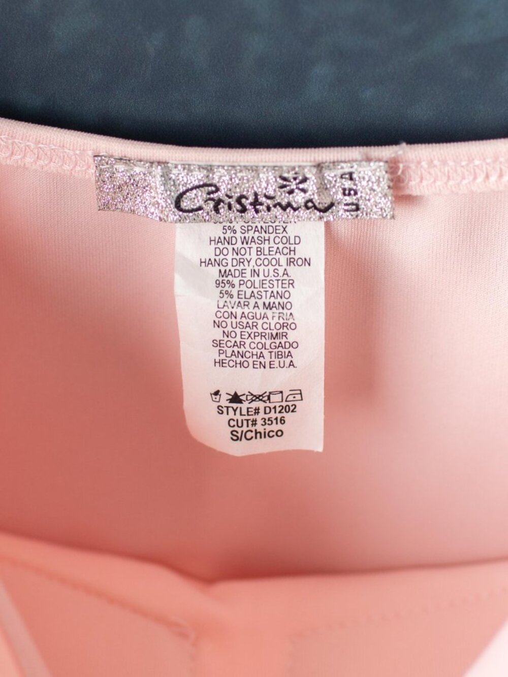 NEW Babe Society Cristina Vintage Elle Pink Sweetheart Strapless Cut Out Small - Picture 4 of 7